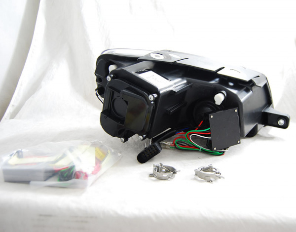 LED Tagfahrlicht Scheinwerfer für VW Passat 3C B6 05-10 chrom